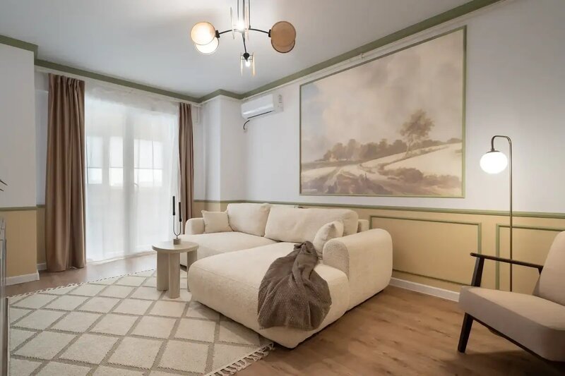 Parcul Carol, zona centrala, apartament 2 camere, mobilat&utilat.